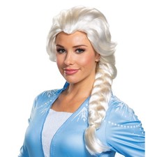 Disney Elsa Frozen 2 Adult Wig - Blonde Costume Accessory for Women