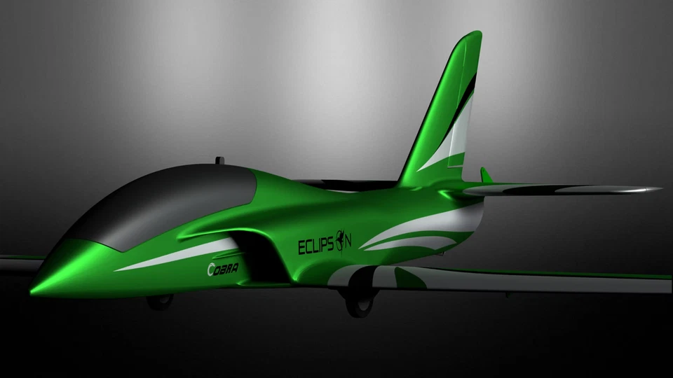 Eclipson Cobra — V-Tail Edition, напечатанный на 3D-принтере, комплект для радиоуправляемого самолета — Raven Dynamics LLC - Изображение 4 из 4