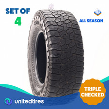 Set Of 4 Used Lt 28570r17 Falken Wildpeak At3w 116113q - 7.5-832