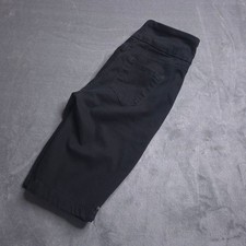 Gloria Vanderbilt Womens Black Bermuda Shorts 4 All Around Slimming Effect