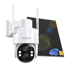 4G LTE Cellular Security Camera, No WiFi Security Camera, 2.5K Solar Camera O...
