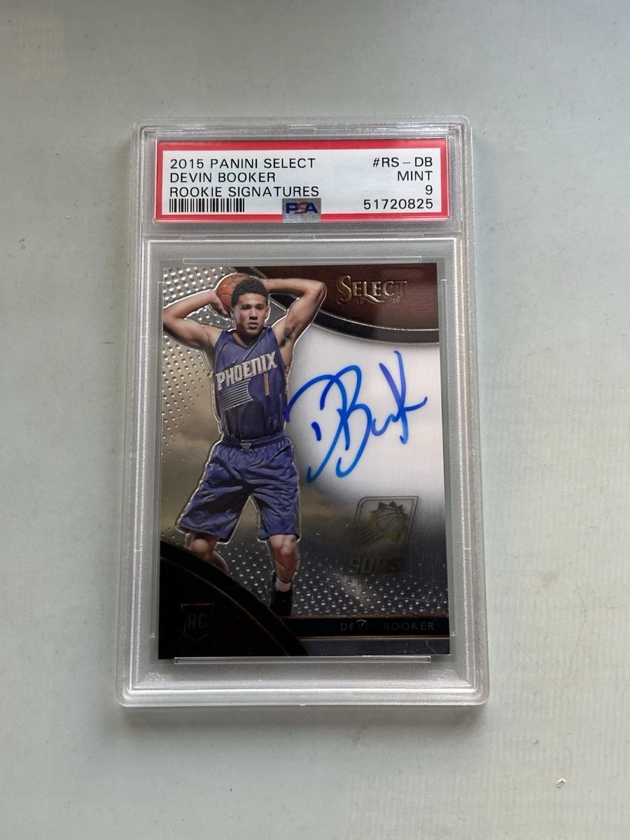 デビン・ブッカー 2015 Prizm RC Auto PSA 9 2015 Panini Prizm Devin Booker RC Rookie Autographs Auto #DBK PSA
