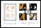 2000 SOUND & VISION STUART FDC HAND SIGNED BY TREVOR McDONALD CARDIFF HANDSTAMP.