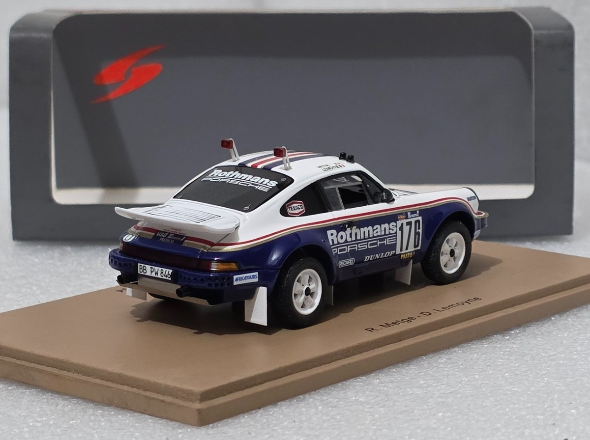 Porsche 953 Winner Dakar 1984 1:43 Spark S4880 EXTREMELY RARE