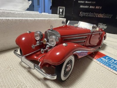 CMC Mercedes Benz 500 K Spezialroadster 1936 1:24   Solitär Modell   OVP