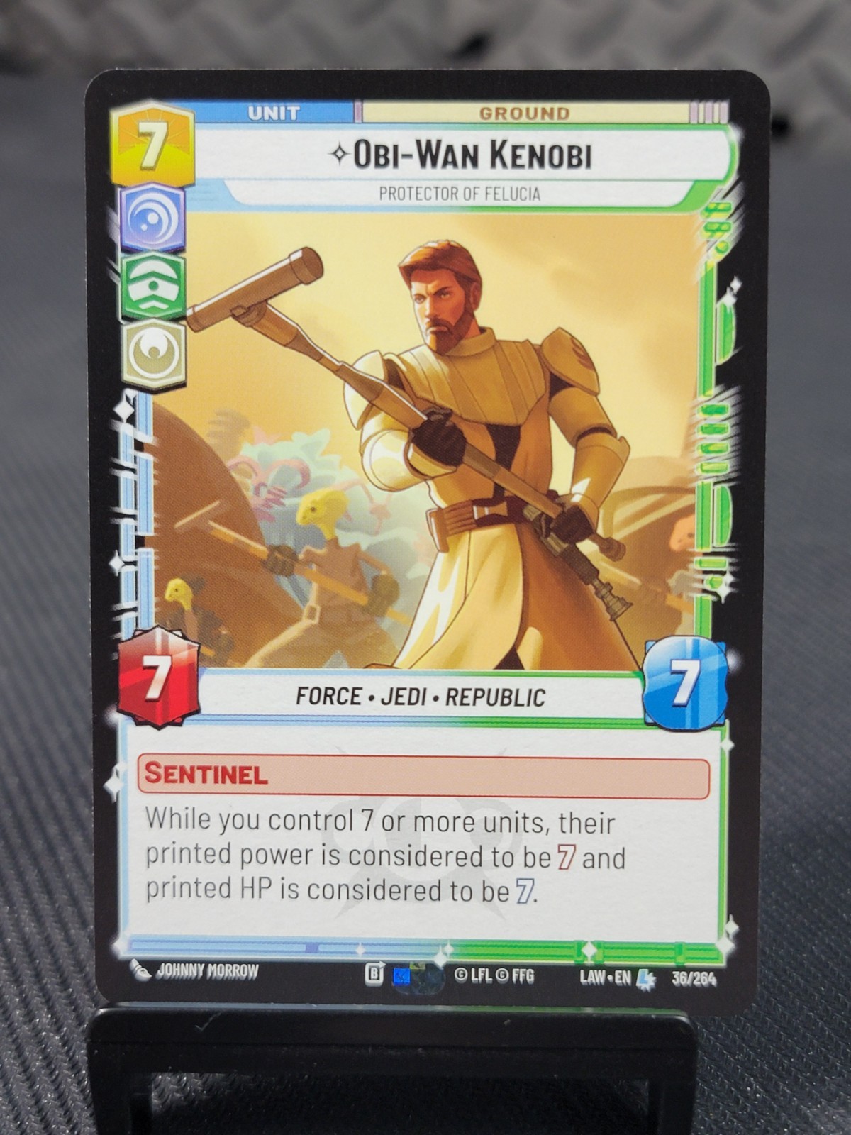 Star Wars Unlimited - A Lawless Time - Obi-Wan Kenobi - Protector of Felucia