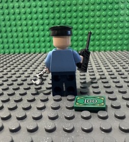 LEGO Batman II Minifigure - Guard (sh0023) 10937 6864 Super Hero Security Police