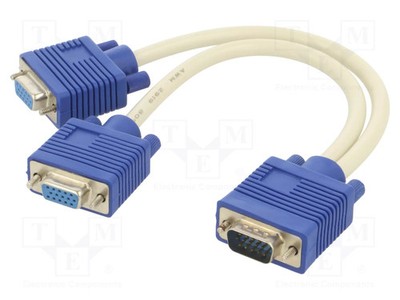 beige Gerät: VGA-Splitter Isolation: PVC