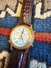 Vintage Seiko 7A28-6010 Chronograph Sports Quartz Day Date Men's 38mm