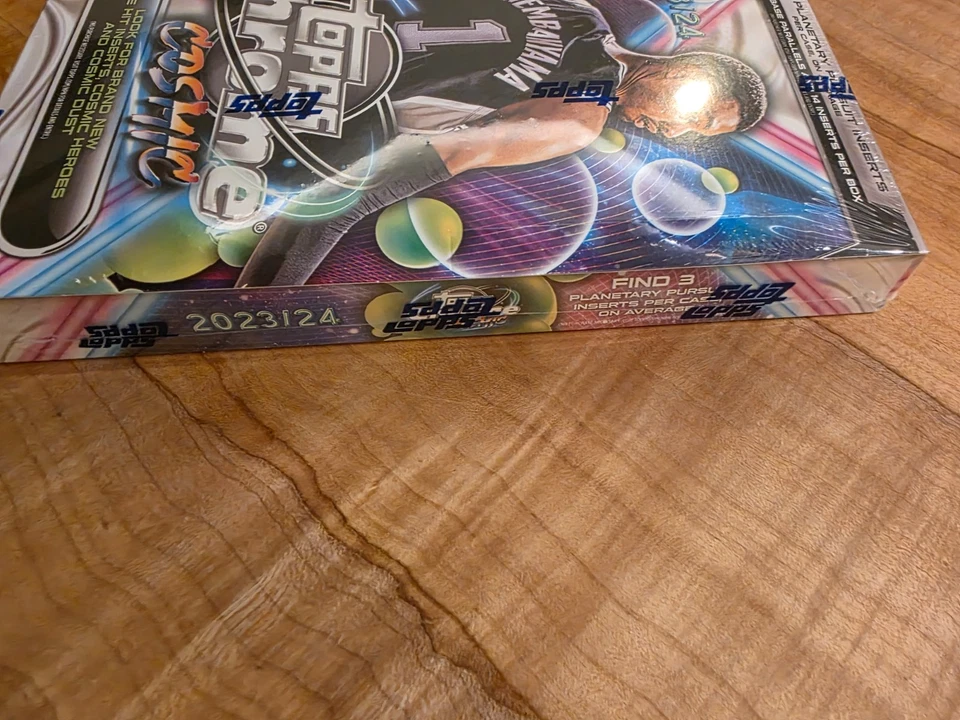 2023-24 Topps Chrome Cosmic Basketball Factory Sealed Hobby Box Wembanyama Auto - Image 2 of 4