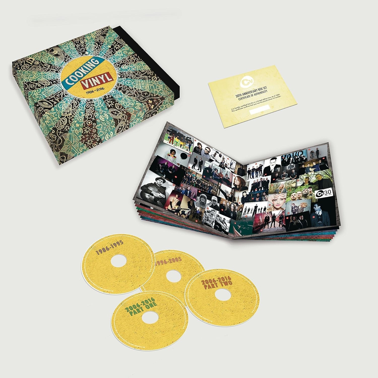 Cooking Vinyl 1986-2016 (Sealed 4CD LP-sized Box Set) Ltd 1000 copies 199