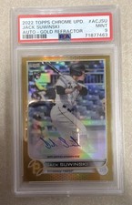 Jack Suwinski 2022 Topps Chrome Update Series Autographs #AC-JSU Gold /50
