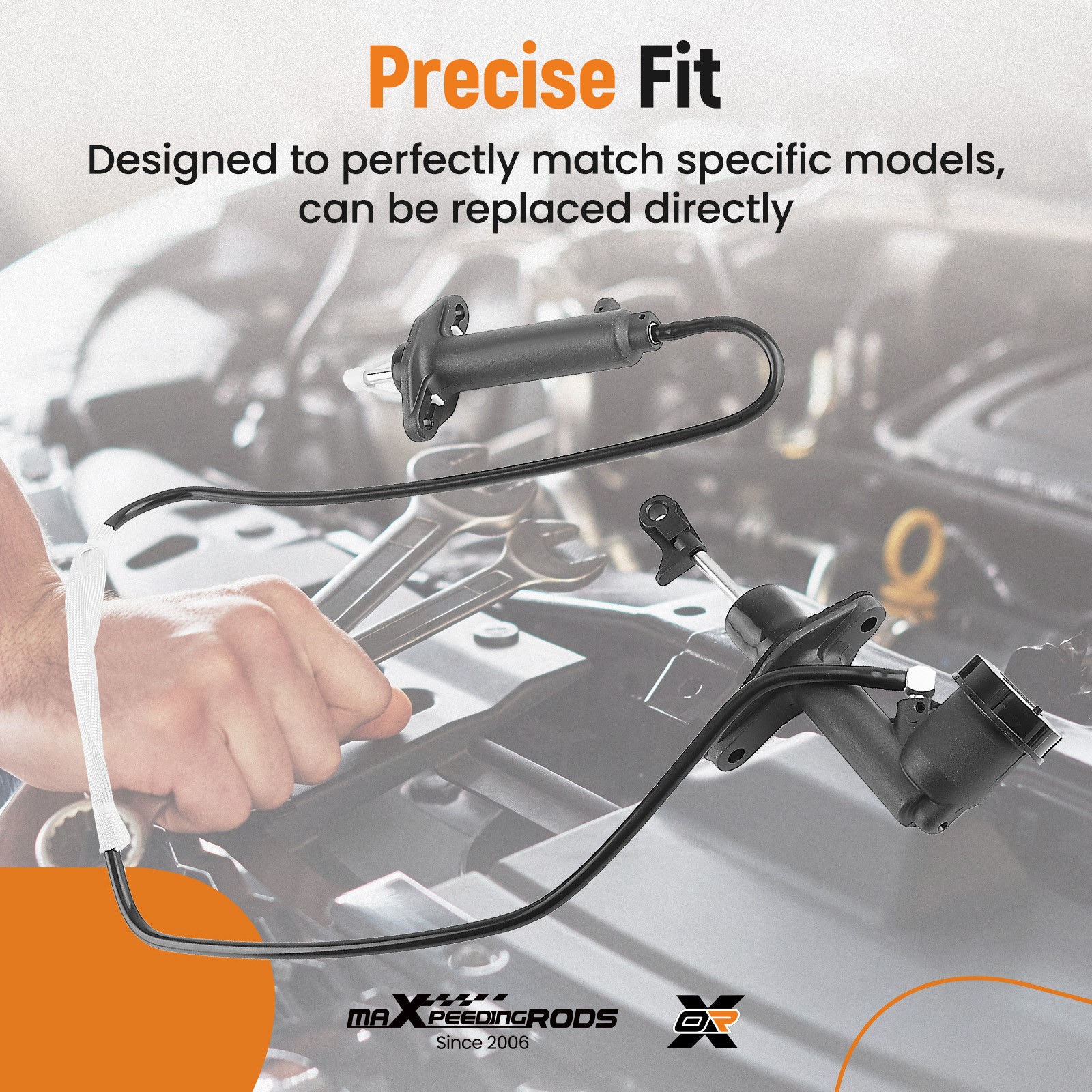 Clutch Master & Slave Cylinders for Jeep Wrangler 2-Door 1994-1995 52104113 thumbnail 9