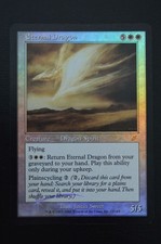 Magic The Gathering MTG ETERNAL DRAGON FOIL Scourge HP Heavily Played