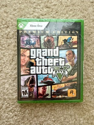 Grand Theft Auto Five: Premium Edition (Xbox One, GTA 5, brand new, Rockstar)