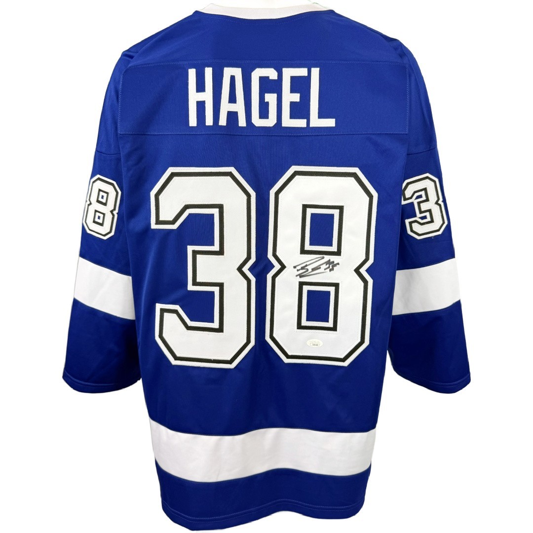 Brandon Hagel autographed signed jersey NHL Tampa Bay Lightning