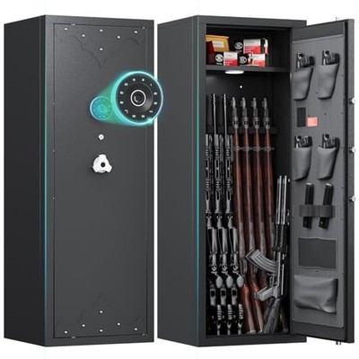 KAER 12-15 Gun Safe, Rifle Safe, Gun Safe for Rifles and Pistols, Gun Cabinet,