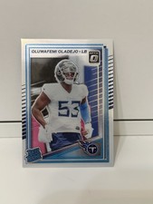 2025 Panini Donruss Optic - Rated Rookie Oluwafemi Oladejo #280 (RC)