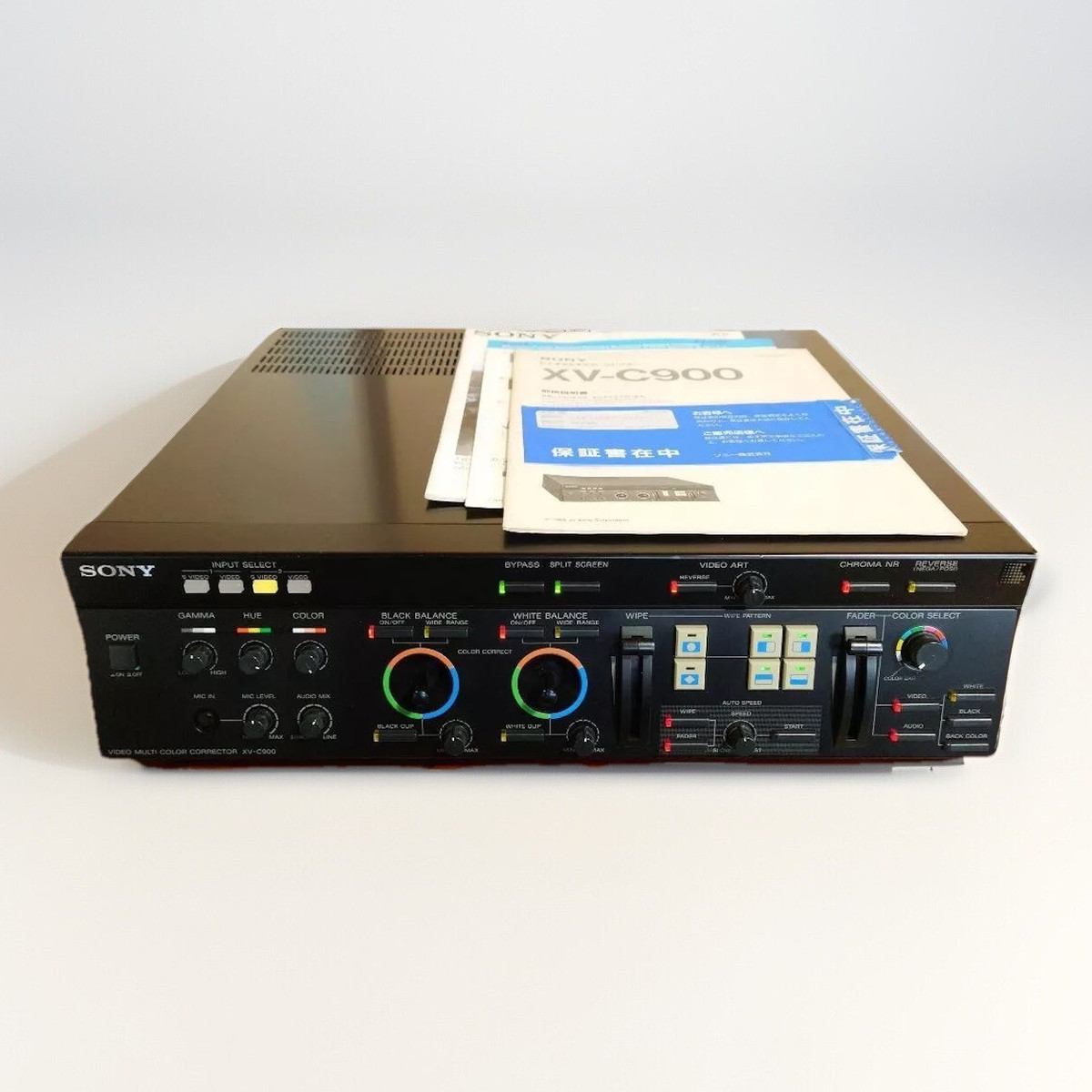 Sony XV-C900 Vintage Video Multi-Color Corrector 1991 Analog Sony XV-C900 Vintage Video Multi-Color Corrector 1991 Analog