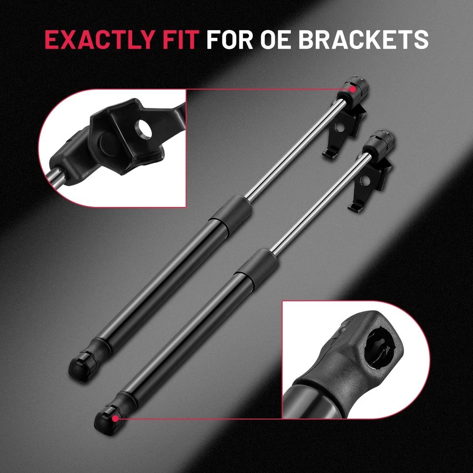 Pair of Front Hood Lift Supports Shocks Struts for Toyota Camry 1997-2000 2001 Foto 3 de 4