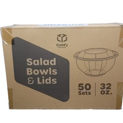 Comfy Package Sald Bowls & Lids 50 sets 32oz Open Box Free Shipping