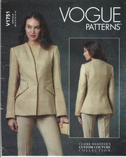 Vogue 1751 Claire Shaeffer Custom Couture jac...