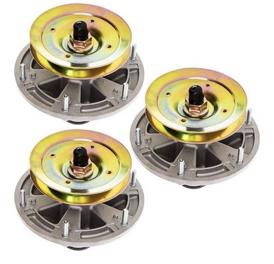 3 Pack Spindle FOR John Deere 60 Inch Deck X Series F687 737 757 4200 TCA13807
