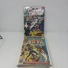 Vintage Comic Books Lot Of 12 Moon Knight Night Rider Nova Marvel Superman MK