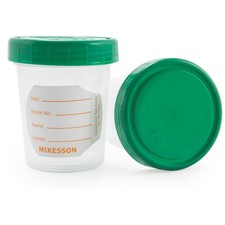 McKesson Specimen Container Screw Cap 120 mL 4 oz. 563 20 Ct