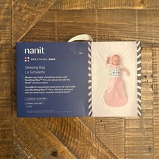 Nanit Breathing Wear Sleeping Bag 3-6M Blush Pink NEW Monitor Compatible