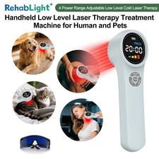 NIR Red Laser Therapy LLLT Device 24 Diodes 1760mW Humans Dogs Cat Pain Relief