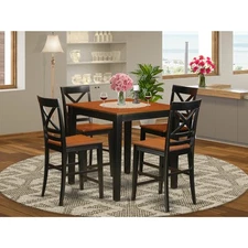 Pub Table Set-Pub Table And Counter Height Chairs