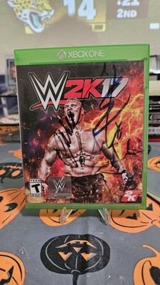 Autographed! WWE 2K17 - Xbox! Becky The MAN Lynch, Jason Jordan Chad Gable!!!