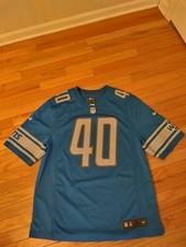 Jarrad Davis Detroit Lions NFL Players Nike On Field Jersey Men's Size XL