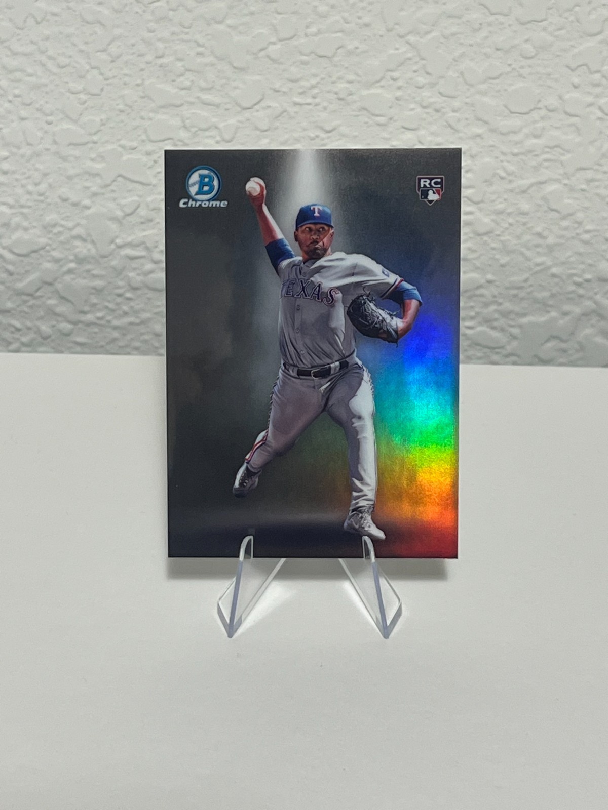 2025 Bowman Chrome Kumar Rocker Spotlight Rangers BS-15 (RC)