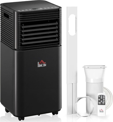 HOMCOM 8000 BTU Portable Air Conditioner for Rooms up to 344 Sq.Ft., 4-In-1 Mobi