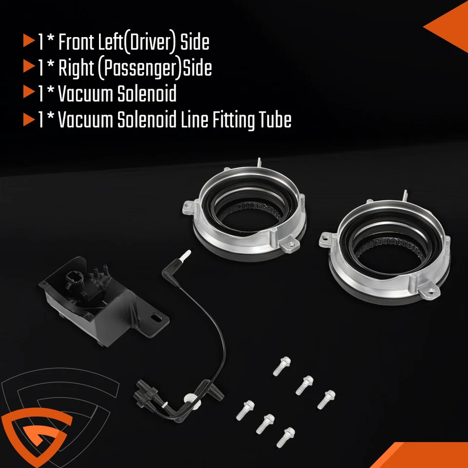 Se adapta a Ford F-150 4x4 4x4 actuadores de bloqueo de cubo automático válvula de purga solenoide de vacío Foto 4 de 4