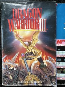 Nintendo Dragon Warrior III NES With Booklet And Map