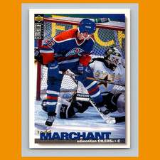 Todd Marchant #210 1995-96 Collectors Choice Edmonton Oilers Hockey Card NHL