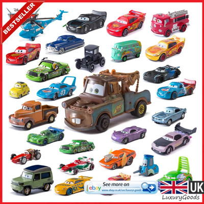  Disney Pixar Cars Beleuchtung McQueen Modell Diecast Kinder Spielzeugauto 1:55 Jungen Geschenk 