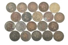 Lot 20 1800's 1890-1899 Indian Head Penny Cents US Coin Collection 2/5 Roll *376