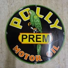 POLLY PREM 29 X 29 INCHES PORCELAIN ENAMEL SIGN