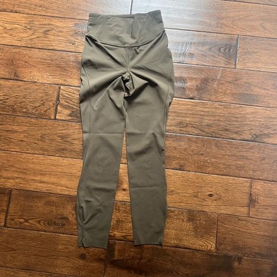 Lululemon Align II Pant Size 4 Green High Rise 25'' inseam Stretch