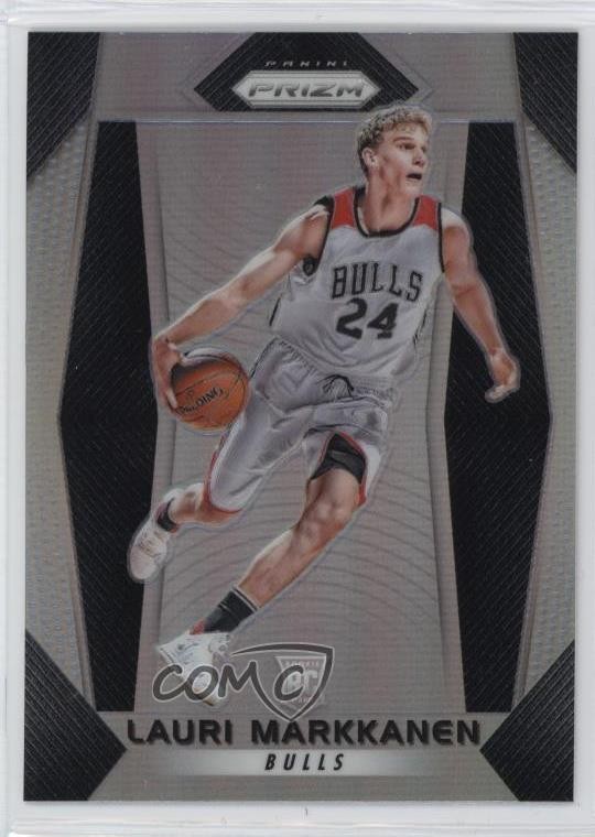 2017-18 Panini Prizm Silver Prizm Lauri Markkanen #247 0d59