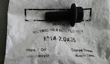 (5) M14-2.0x35 Flange Bolts 14mm x 35mm Screws Class 10.9 Coarse Thread NEW