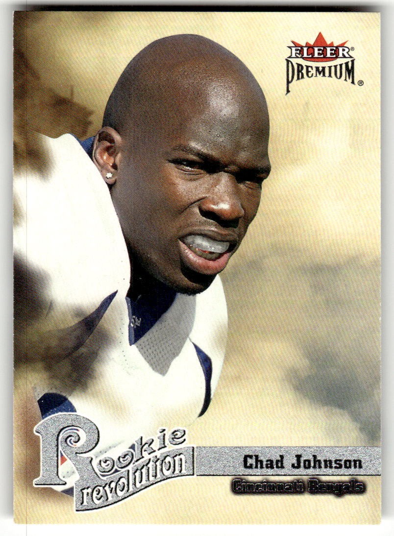 Chad Johnson Fleer Premium Rookie Revolution #4 Rookie Revolution