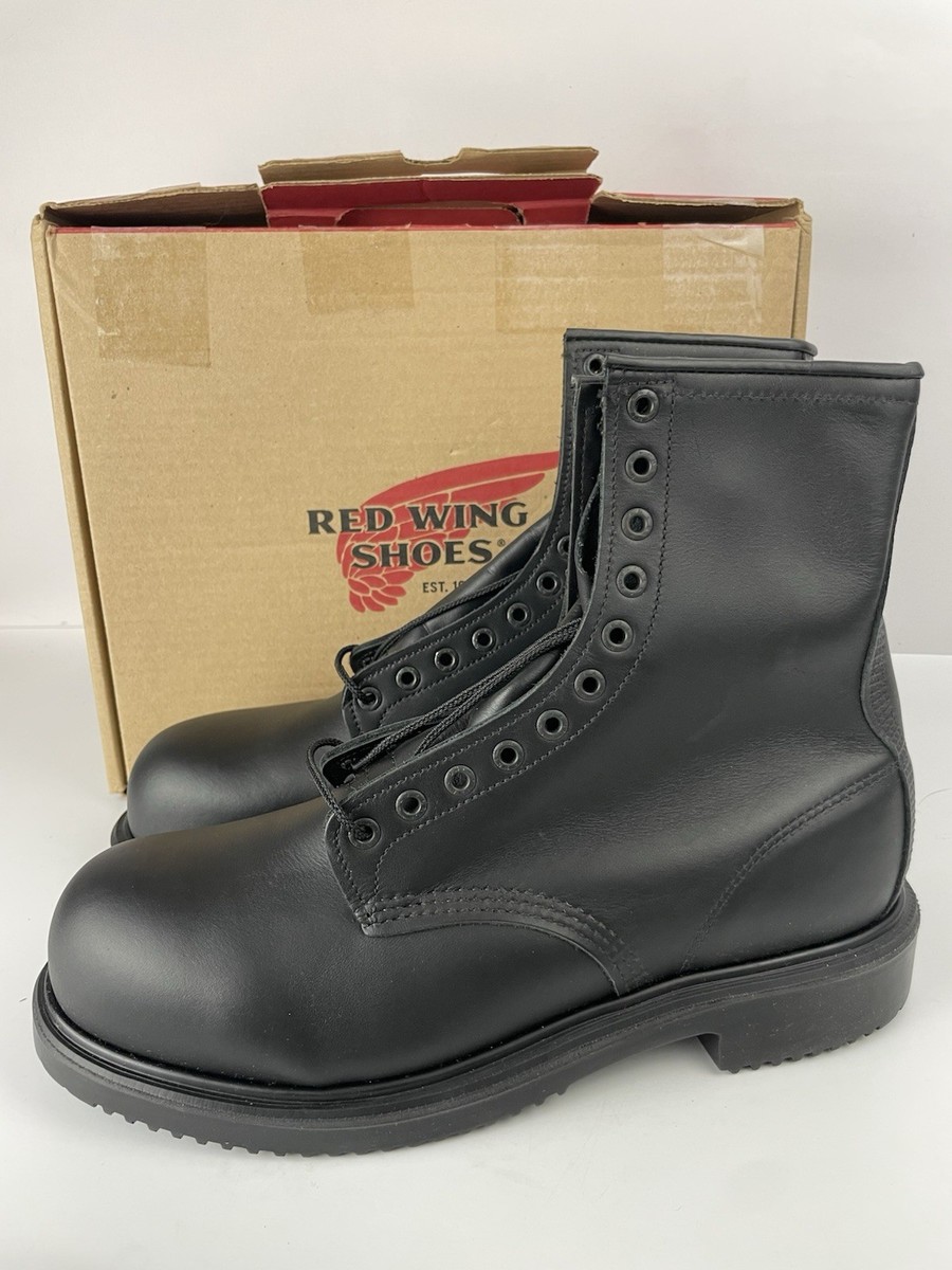 Red Wing 4473 Firefighter Logger Boots Steel Toe Size 11 D