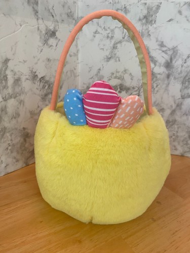 Cesto pasquale simpatico peluche/pulcino fuzzy - Foto 4 di 4