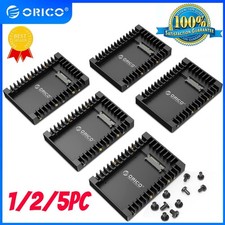 5pcs ORICO 2.5 to 3.5'' SATA Hard Drive Adapter Converter For 7-12.5mm HDD SSDs