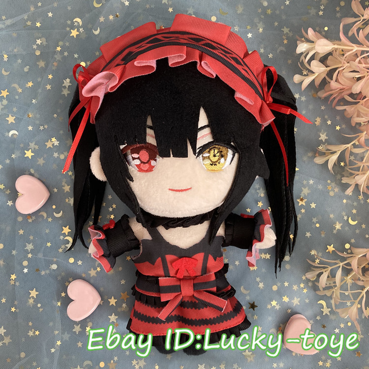 8'' Anime DATE A LIVE Tokisaki Kurumi Plush Doll Stuffed Toy